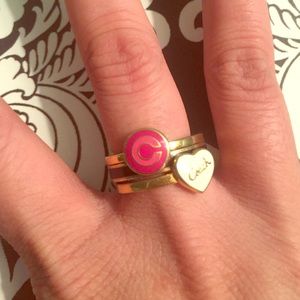 Coach Ring Set!
