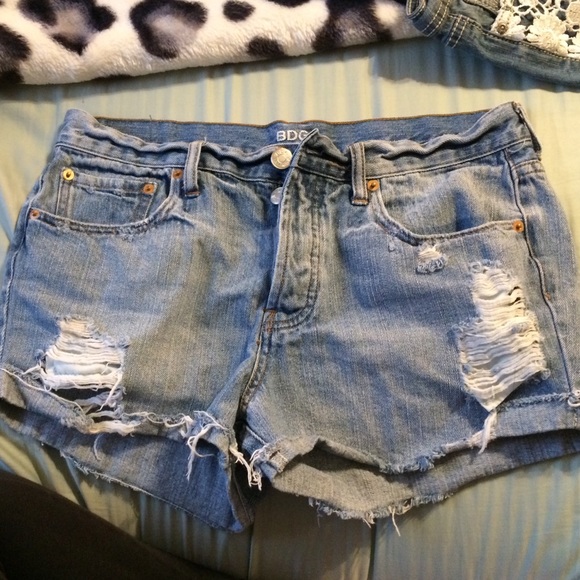 High waisted shorts