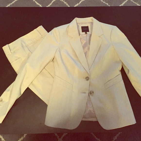Limited light khaki suit
