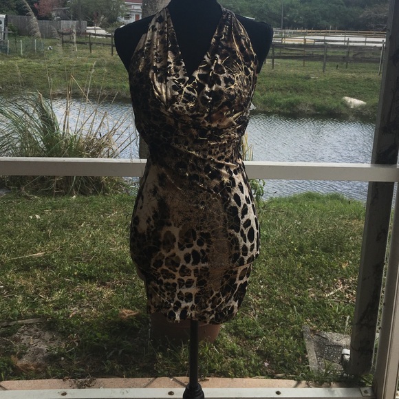 Super sexy cheetah dress