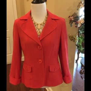 Red blazer