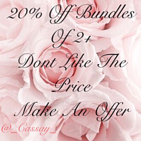 Bundles & Reasonable Offers☺️