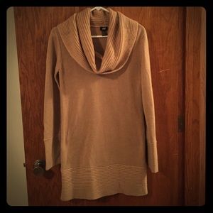 Tan Tunic Sweater