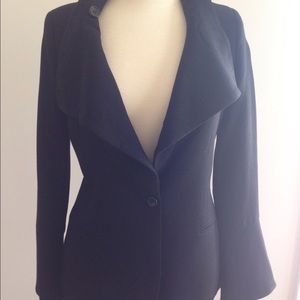 Elizabeth and James Black Blazer