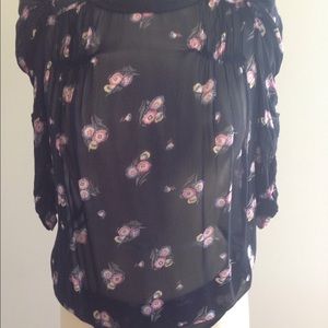 Isabel Marant Sheer Print Blouse