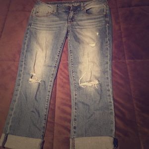 American Eagle crop jeans!