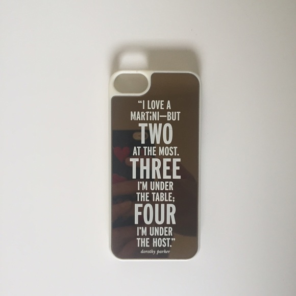✨ Gold Kate Spade iphone 5/5s case ✨