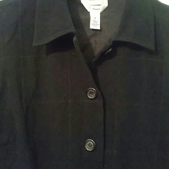 Flash Sale! Talbots sueded lycra sz. 8 2pc suit - Picture 2 of 3