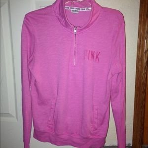 VS PINK quarter zip