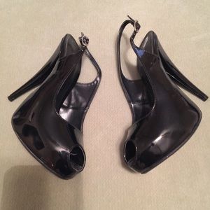 Patent leather Blk Shoe