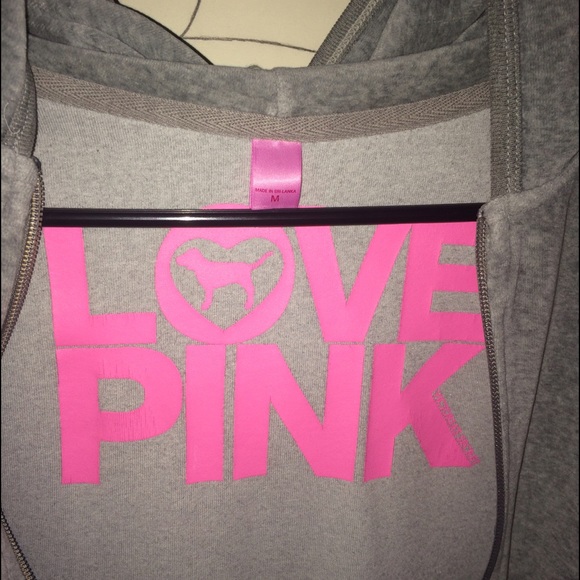 Victoria's Secret Pink zip up jacket - Picture 2 of 2