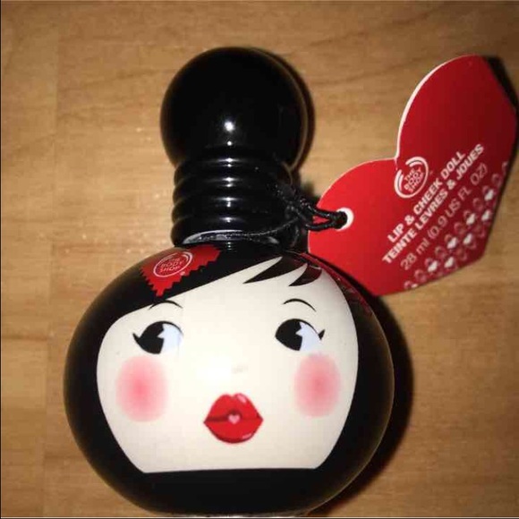 Lip and cheek stain