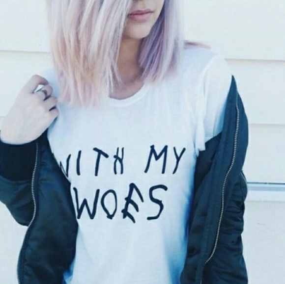 with my woes Drake shirt