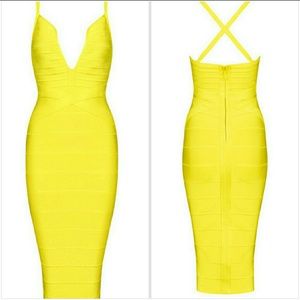 Bandage Midi Dress