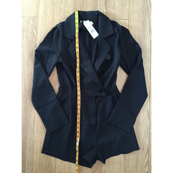 NWT Nastygal Blazer Romper - Picture 3 of 3