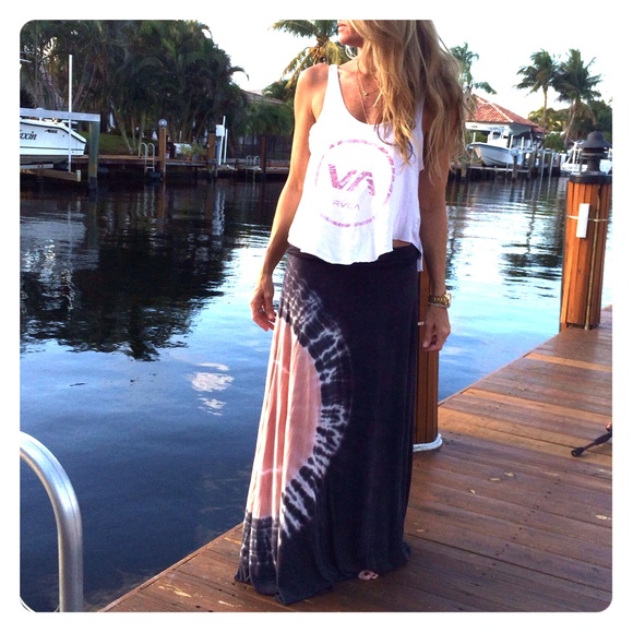Dresses & Skirts - Tie-Dyed Maxi Skirt