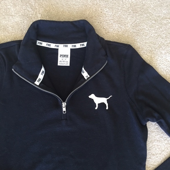 VS Pink Half-Zip