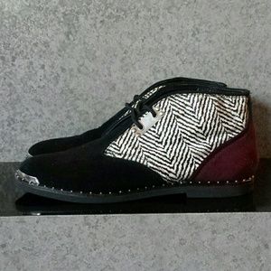 Unique Suede and Faux fur