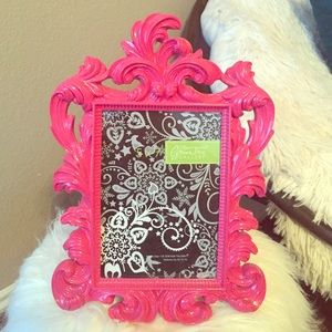 Hot pink photo frame
