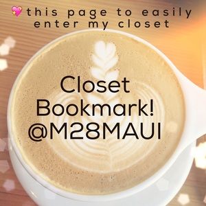 Bookmark my closet!