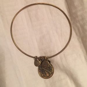 Alex and Ani 'path of life' gold bangle