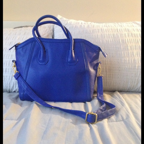 Royal blue satchel handbag Clearance