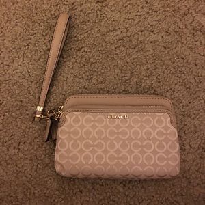 Coach wristlet