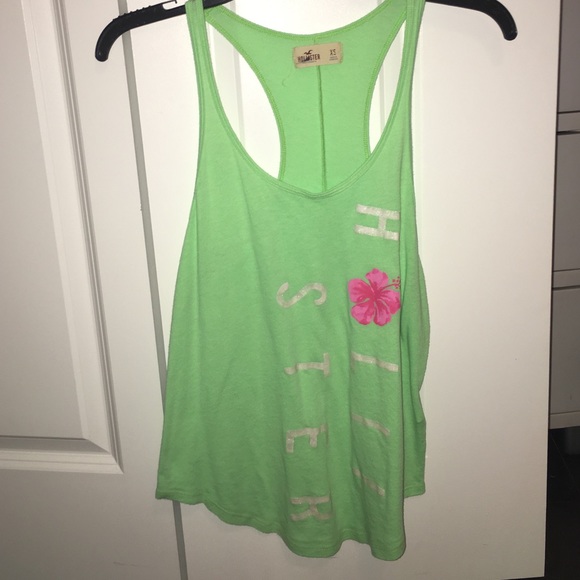Green Hollister Tank