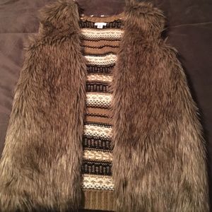 Beautiful fur vest!