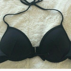 Victoria Secret! Push-up black swim top