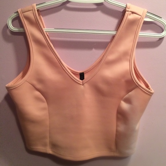 V- Neck crop top