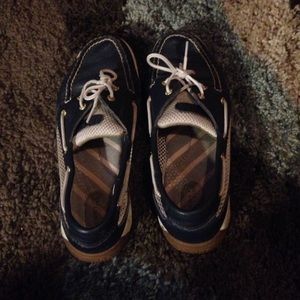 Dark Blue Sperry Top-Siders