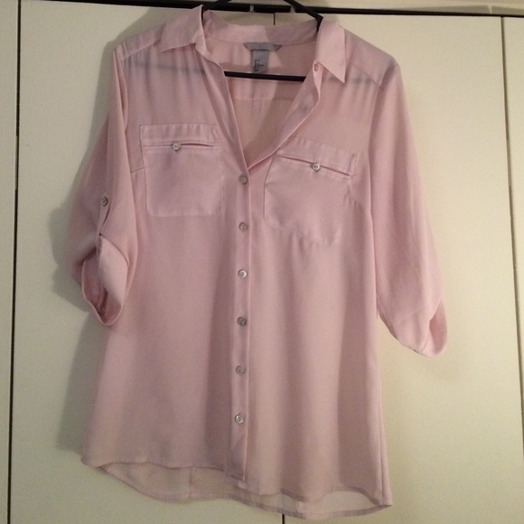 H&M Blush Blouse