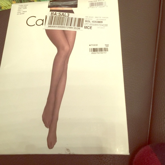 Calvin Klein matte sheer pantyhose