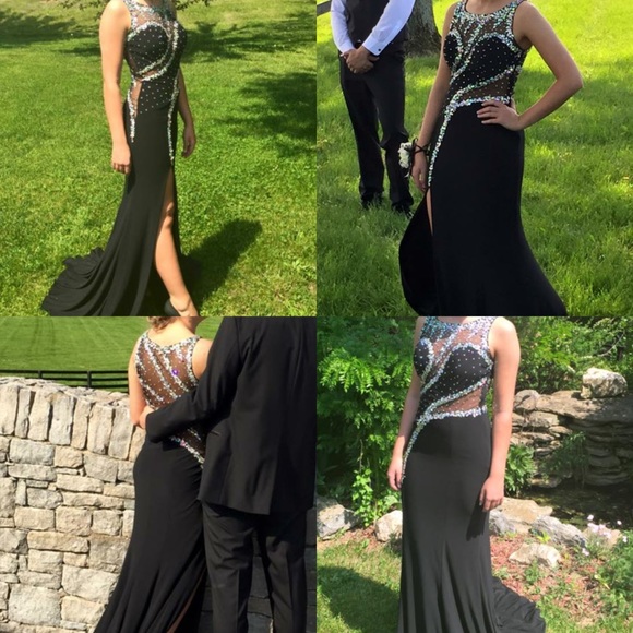 Black prom dress