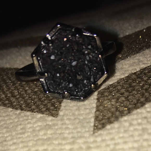Kendra Scott Drusy Black Ring