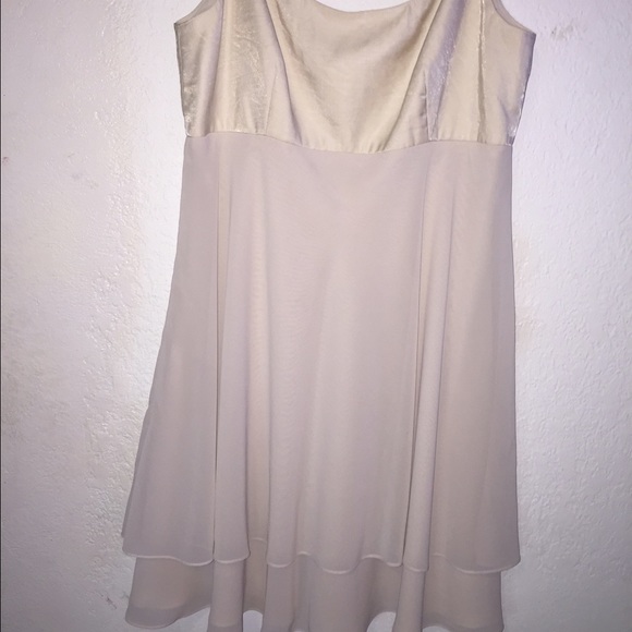 Cream dress