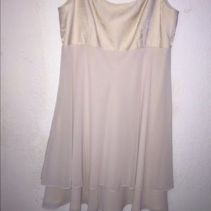 Cream dress