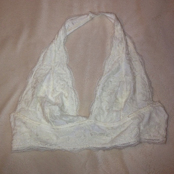 Creme Urban Outfitters Bralette