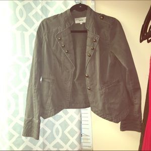 Grey military jacket