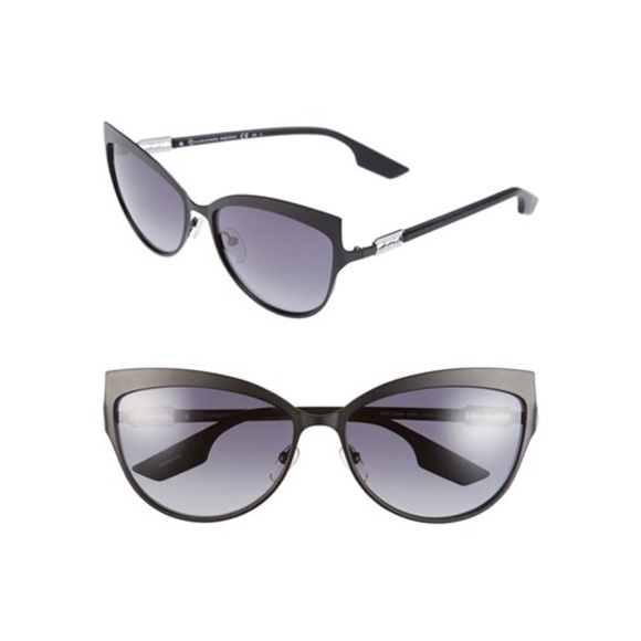 Alexander McQueen Accessories - MCQ By Alexander McQueen Matte Black Sunglasses