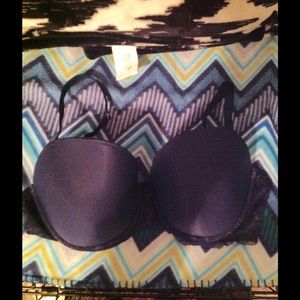Aerie Ella navy bra