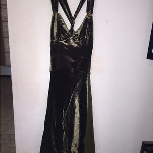 Olive green dress. New with tags.