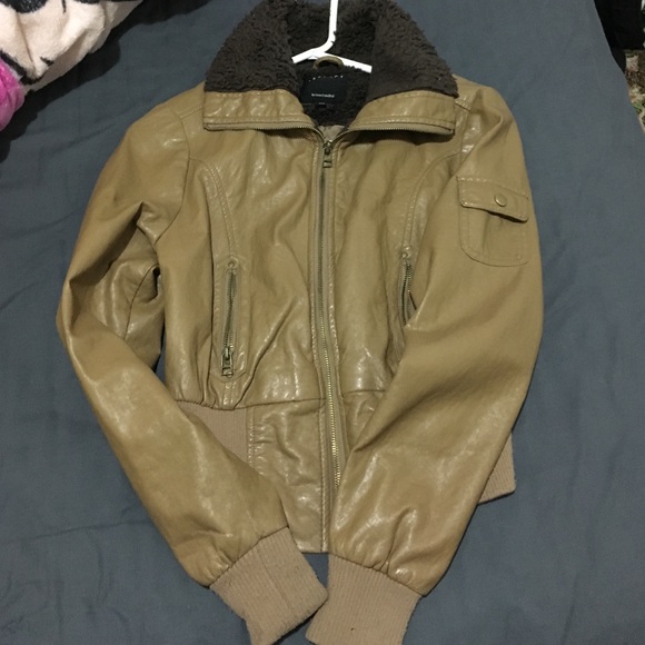 Leather jacket