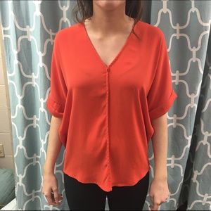 ✨1️⃣ HOUR SALE✨Orange business casual top