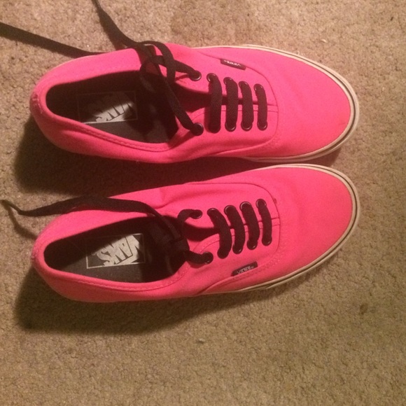 hot pink vans