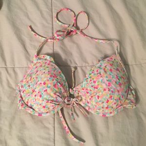 Victoria's Secret push up bathing suit top