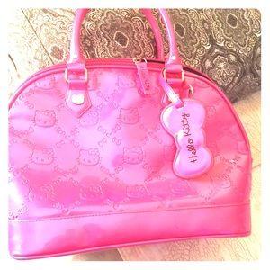 Hello kitty pink lounge fly large purse