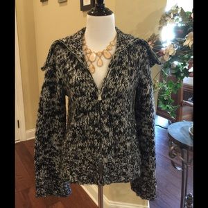 CALVIN KLEIN zip up sweater