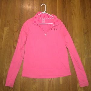 PINK quarter zip